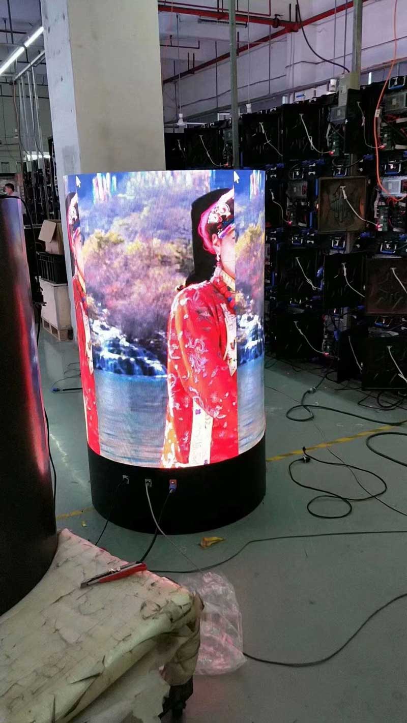 圓柱型<a href=http://www.jkkk90.com target=_blank class=infotextkey>led顯示屏</a>