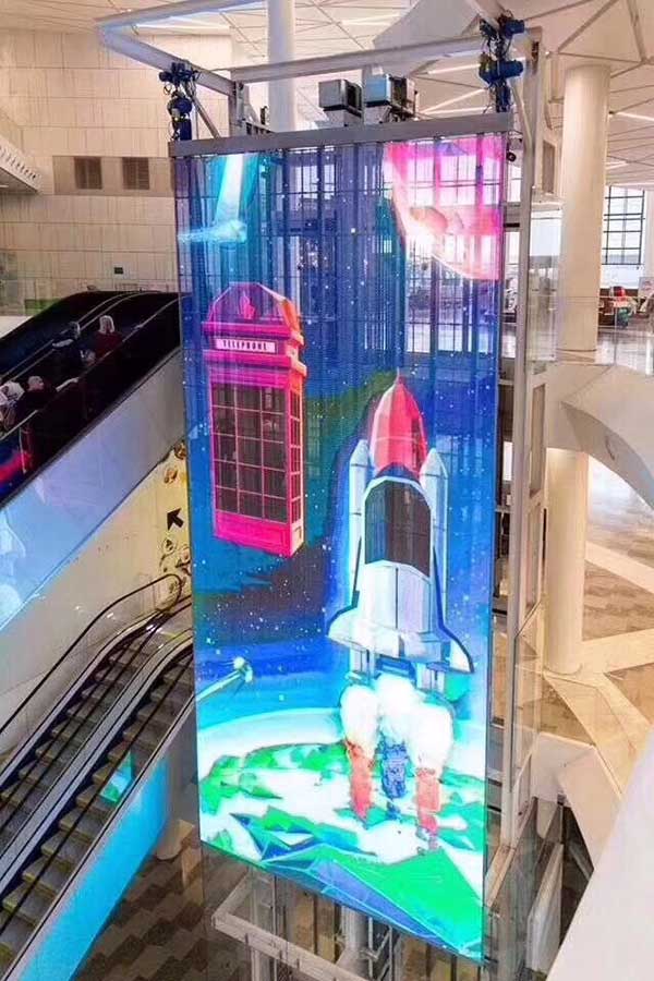 LED<a href=http://www.jkkk90.com/toumingping/ target=_blank class=infotextkey>透明屏</a>在餐廳酒店應用的解決方案